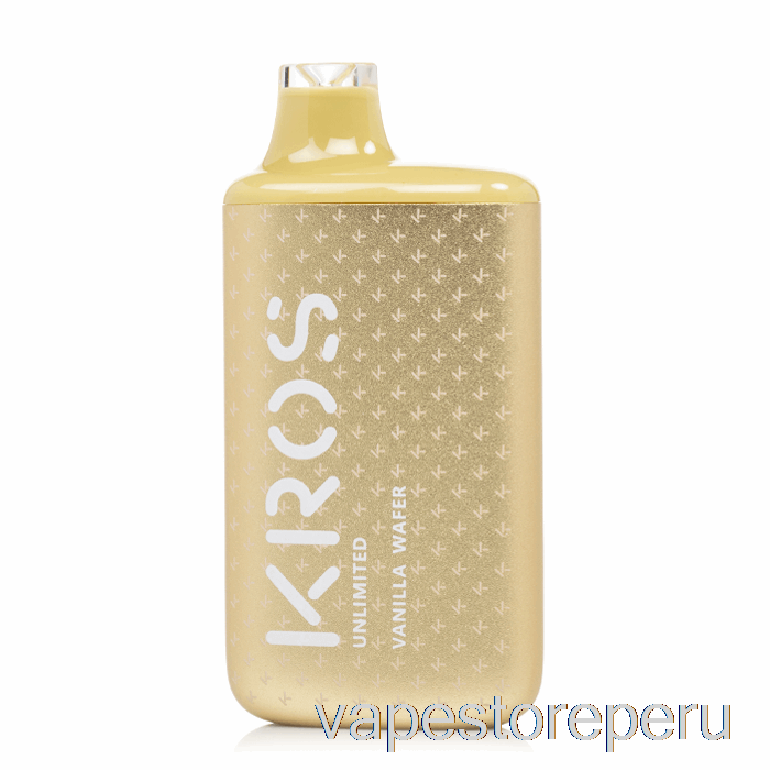 Vape Smoke Kros Unlimited 6000 Oblea De Vainilla Desechable